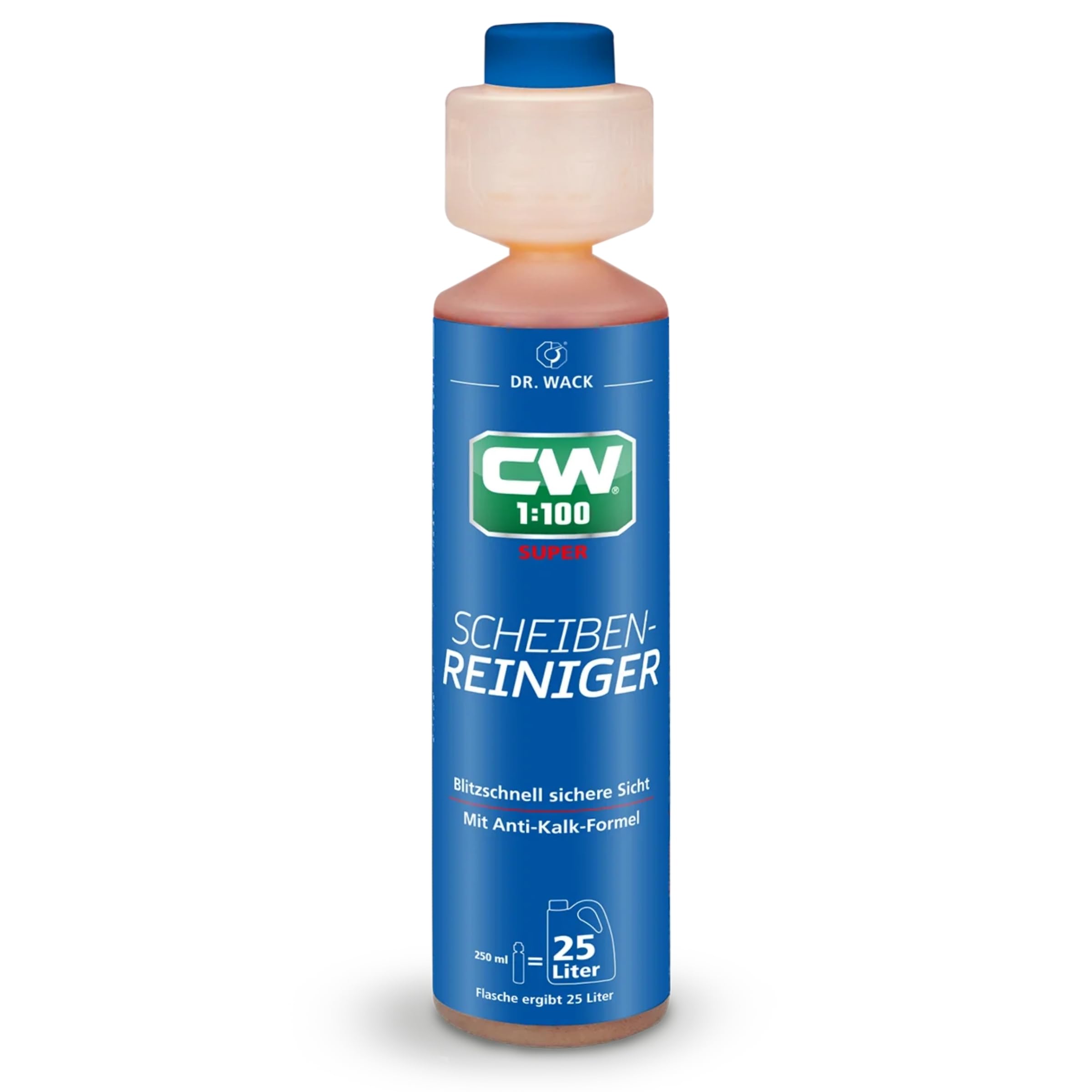 dr-wack-cw1-100-super-scheibenreiniger-konzentrat-250-ml image 1