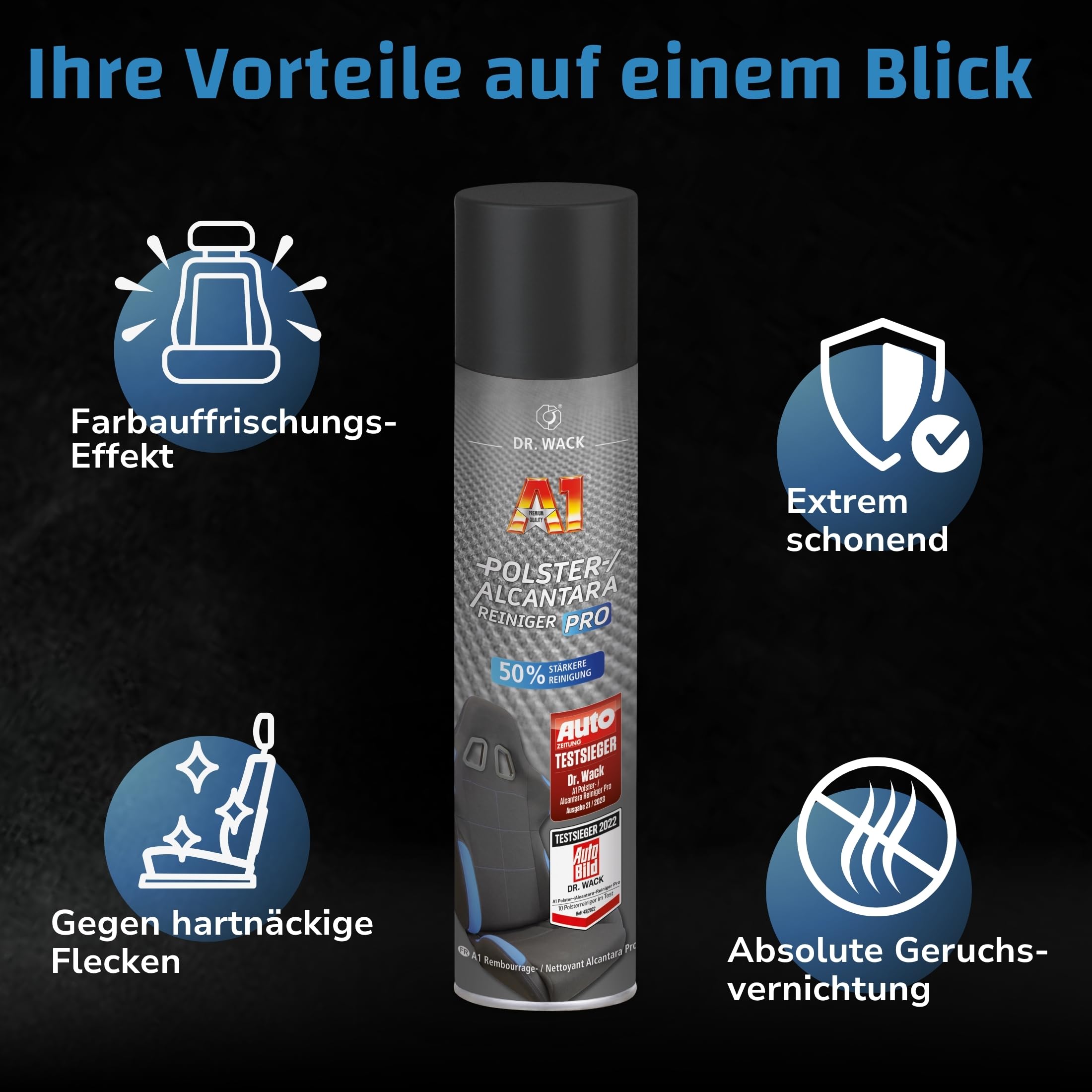 dr-wack-a1-polster-alcantara-reiniger-pro-400-ml image 5
