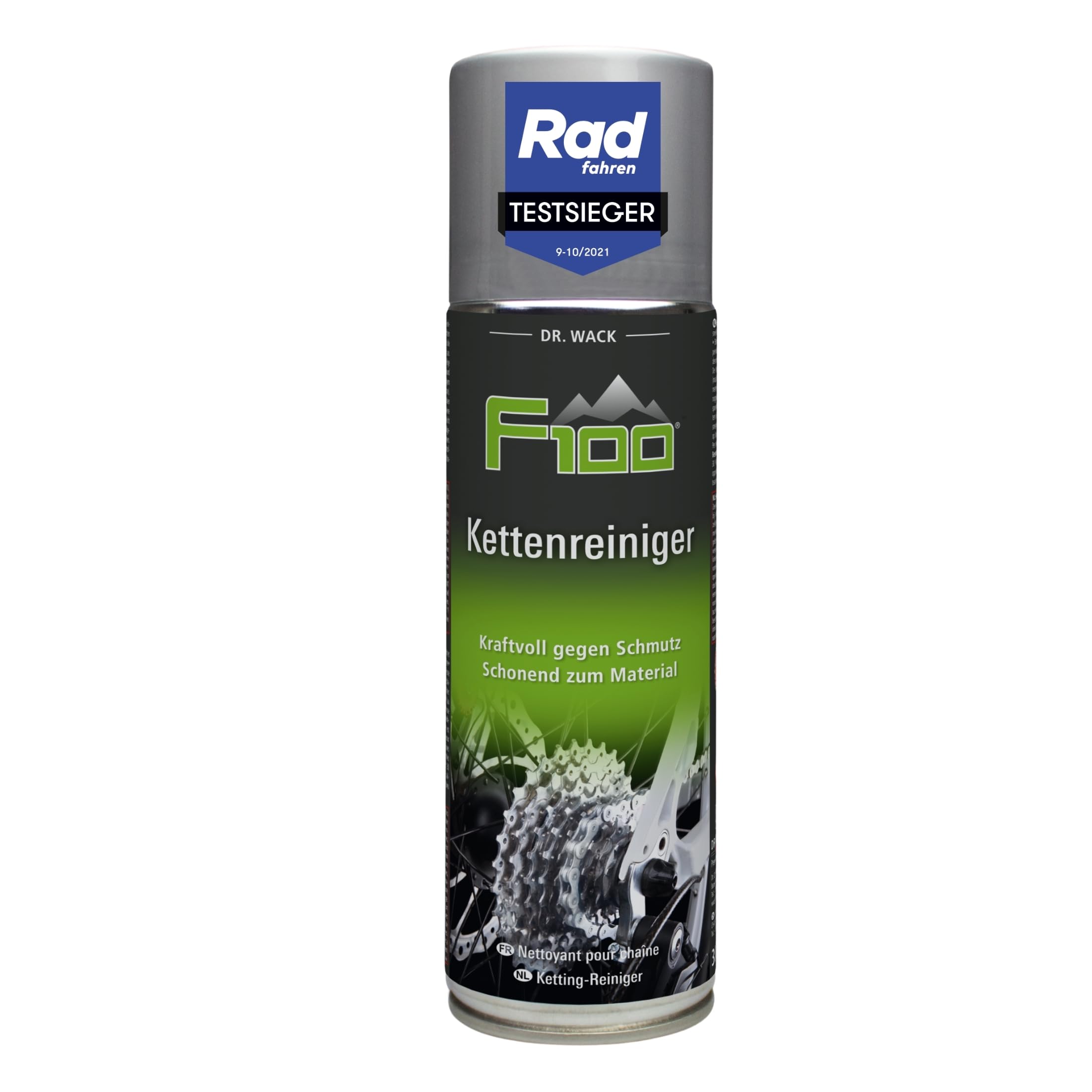 dr-wack-f100-kettenreiniger-spray-300-ml-f-r-alle-fahrradketten image 1