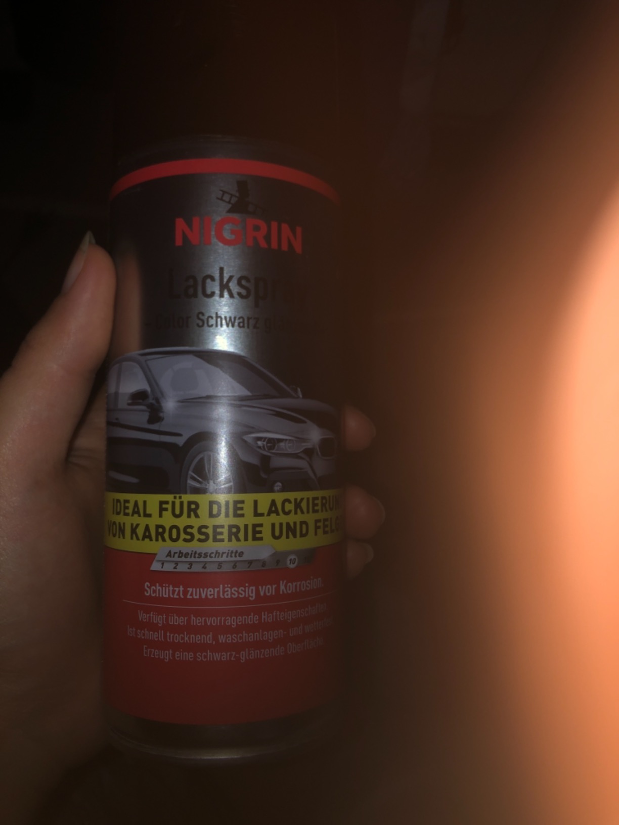 Gutes Spray für kleine Stellen