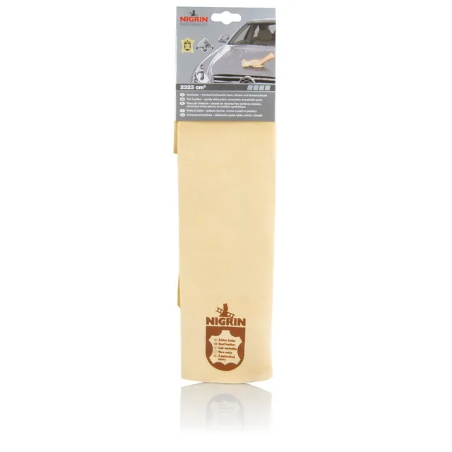 nigrin-autoleder-natur-ledertuch-trockentuch-2323-cm image 1