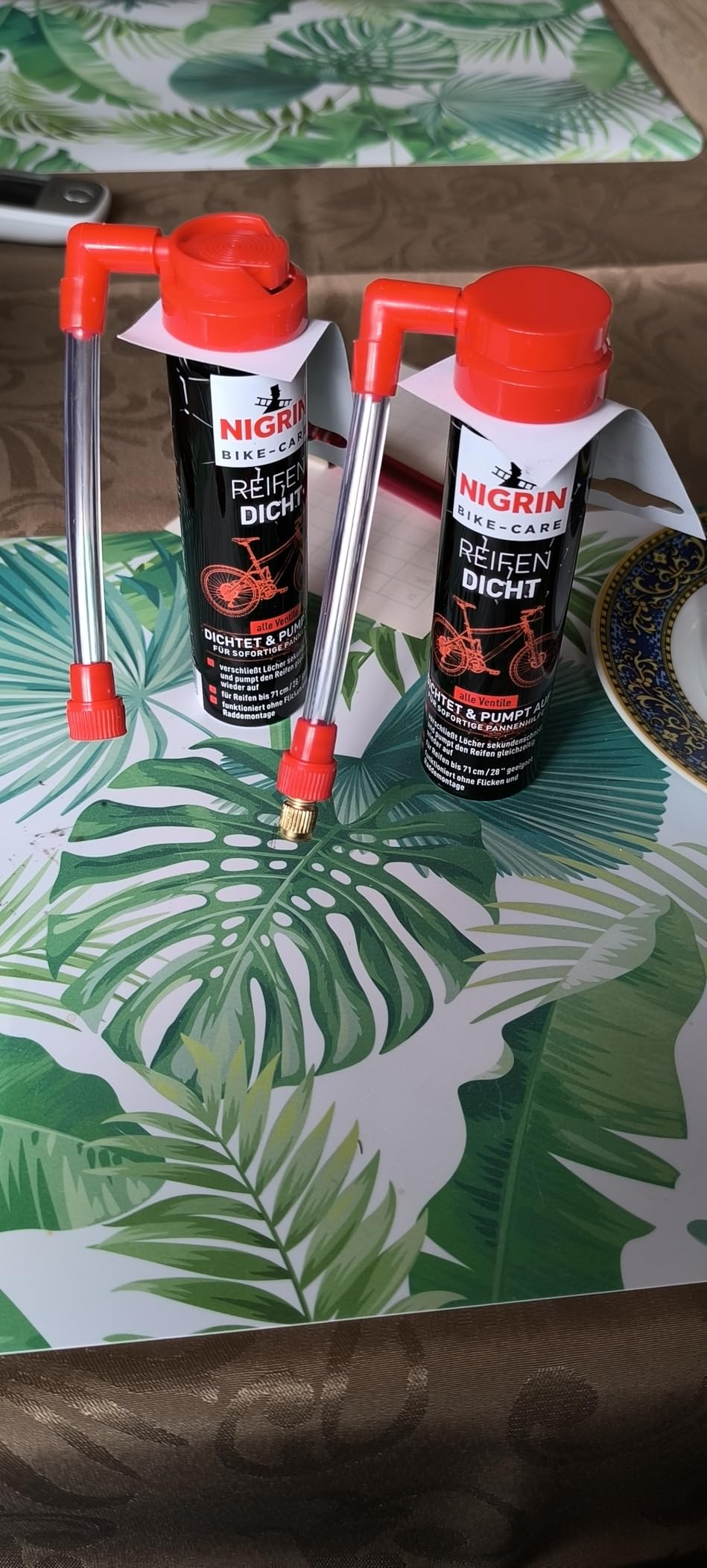 Bei mir nur kurz dicht
