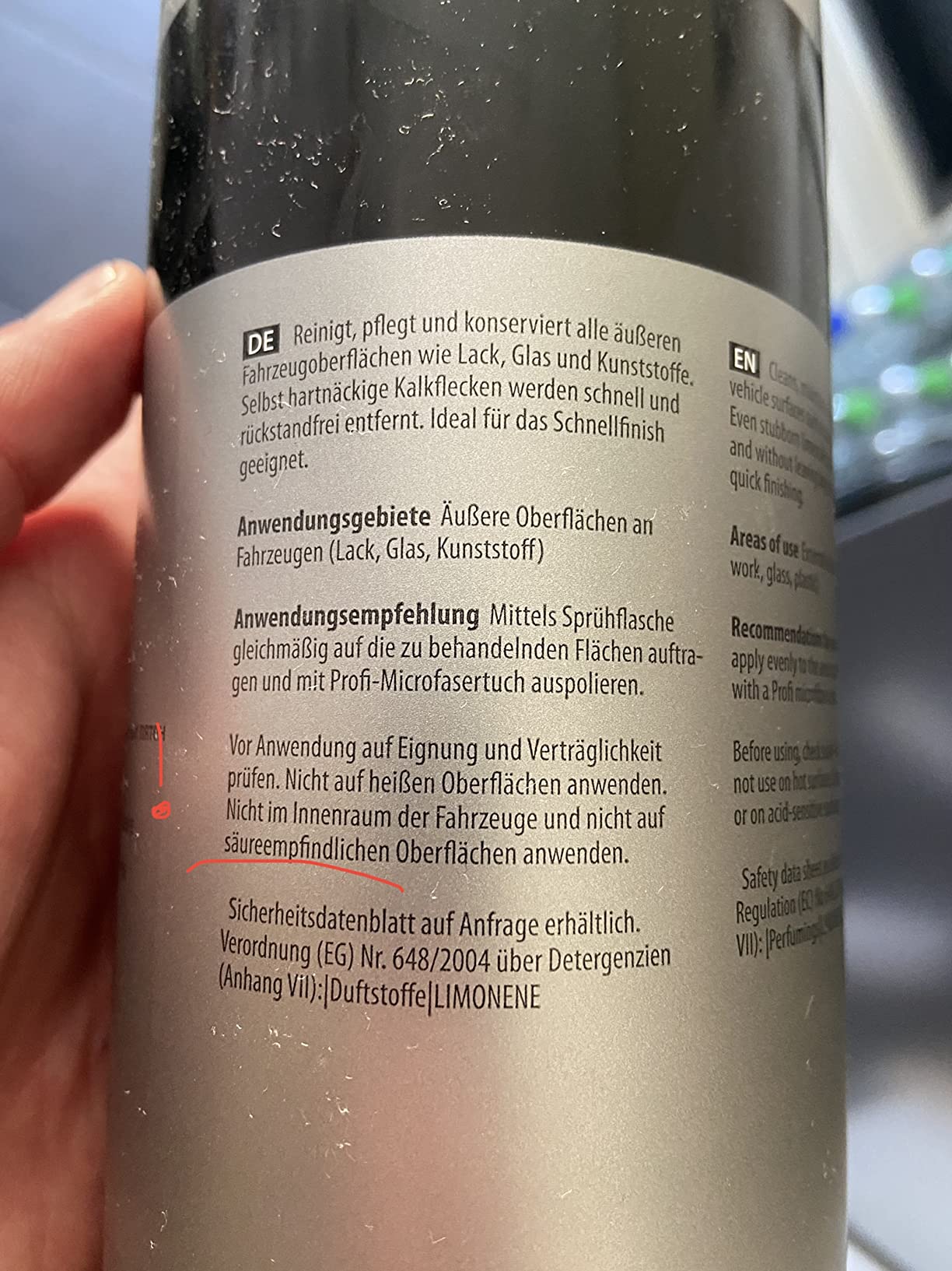 Ordentlich, Geruch gewöhnungsbedürftig