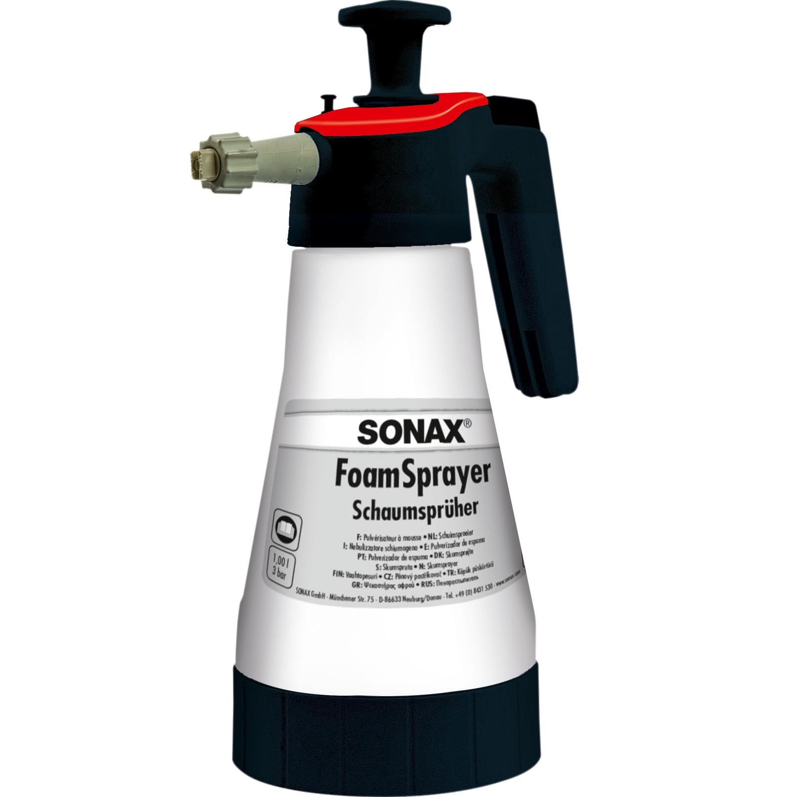 sonax-foamsprayer-1-liter-pumpspr-her-mit-flachstrahld-se image 1