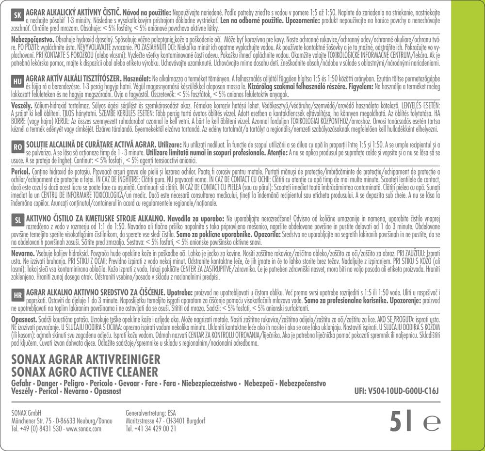sonax-agrar-aktivreiniger-alkalisch-konzentrat-5-liter image 4