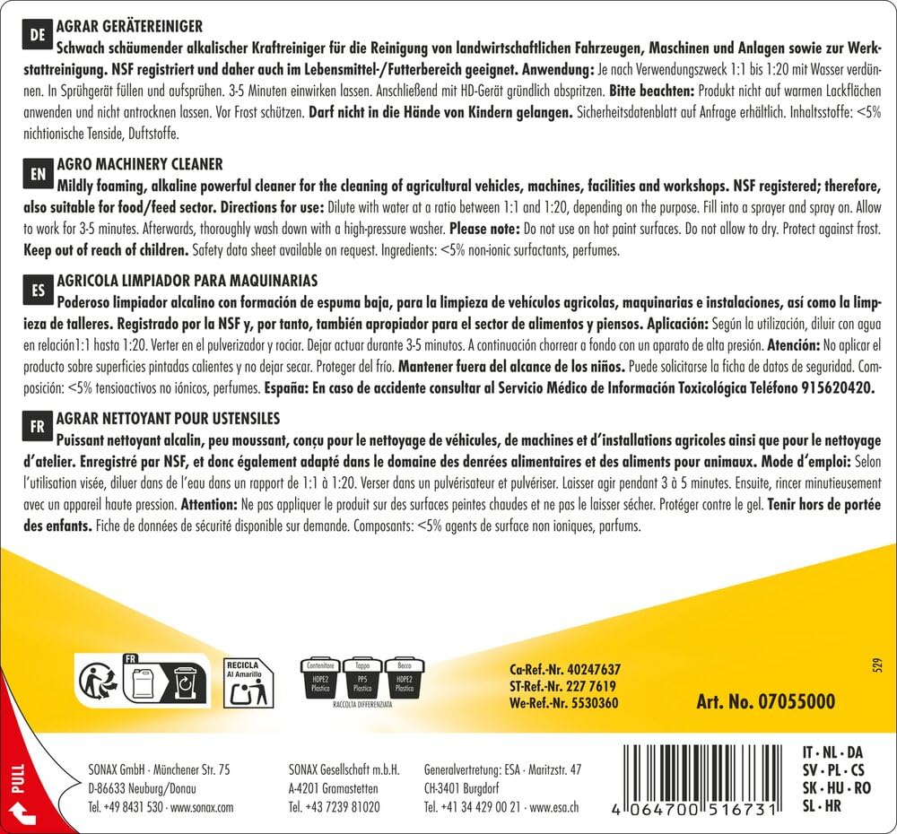 sonax-agrar-ger-tereiniger-5-liter image 2