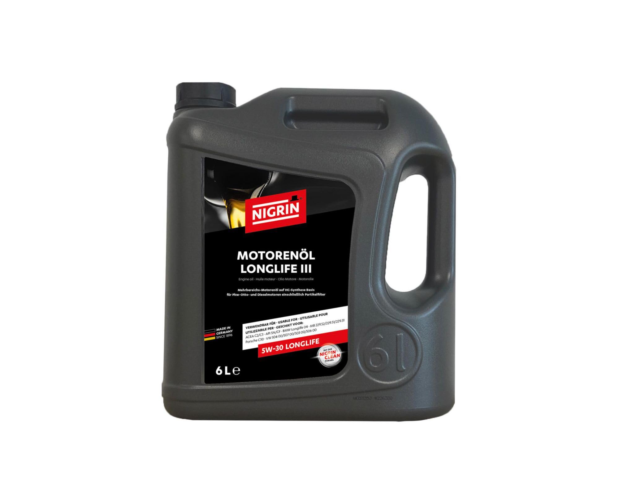 nigrin-motoren-l-5w-30-longlife-iii-6-liter image 1