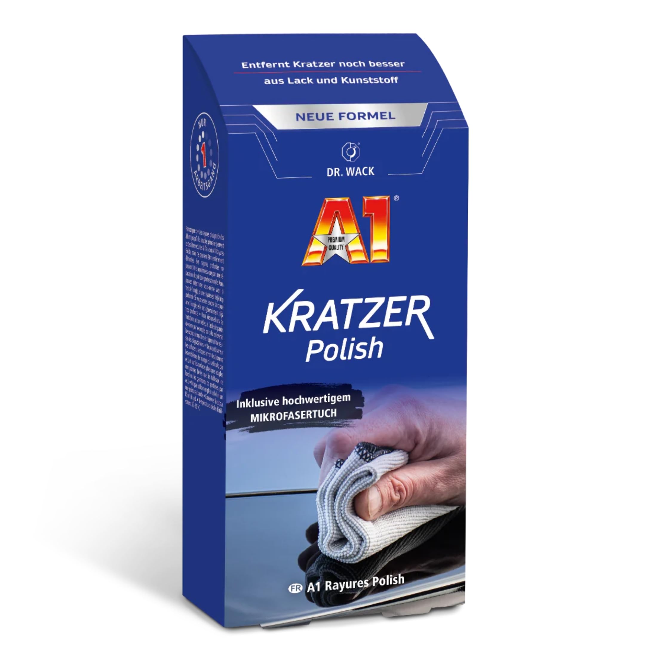 dr-wack-a1-kratzer-polish-50-ml-mit-mikrofasertuch-lack-und-kunststoff-politur image 1