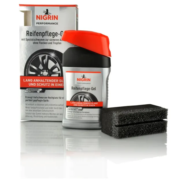 nigrin-performance-reifen-gel-mit-spezialschwamm-300-ml image 1