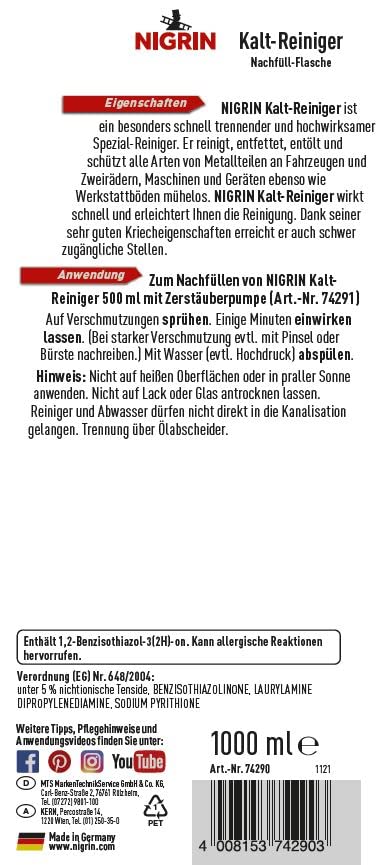 nigrin-kaltreiniger-nachf-llflasche-1000ml image 7