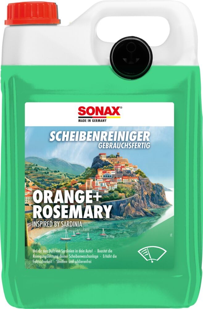 sonax-scheibenreiniger-orange-rosemary-gebrauchsfertig-sommer-waschwasser-5-lite image 1