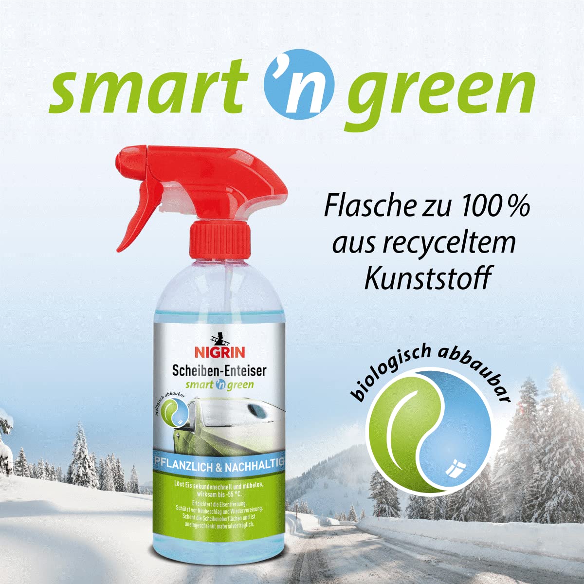 nigrin-smart-n-green-scheibenenteiser-0-5-liter-bis-60-c image 2
