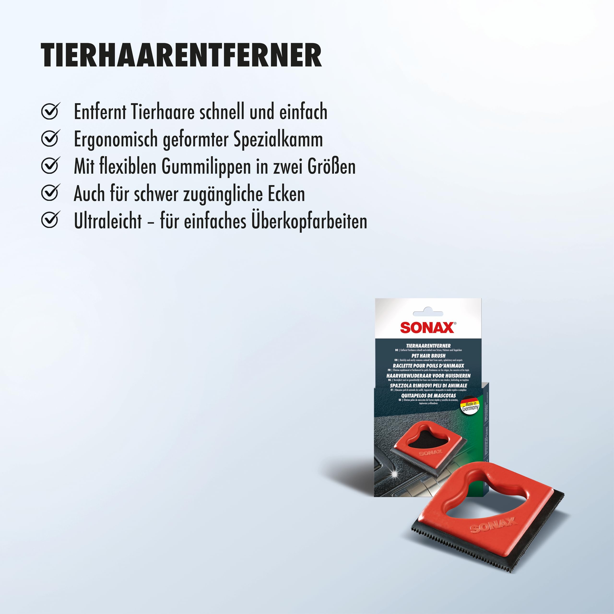 sonax-tierhaarentferner-spezialkamm-mit-gummilippe-f-r-auto-und-haushalt image 4