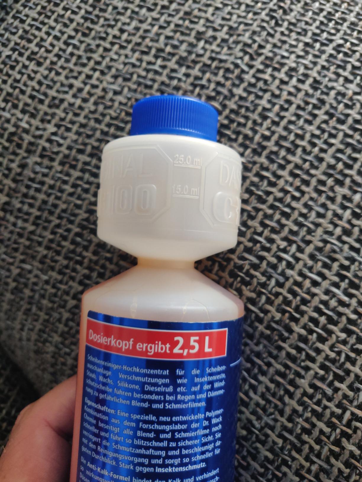 Sehr ergiebiges Konzentrat