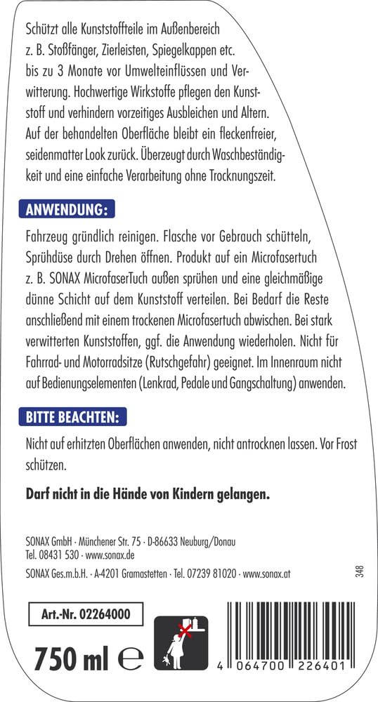 sonax-xtreme-ceramic-kunststoffversiegelung-750-ml image 2