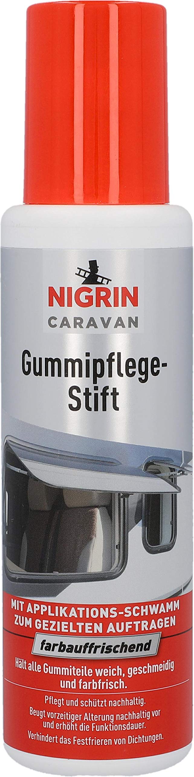 nigrin-caravan-gummipflege-stift-250-ml-l-sungsmittel-und-silikonfreie-gummipfle image 1