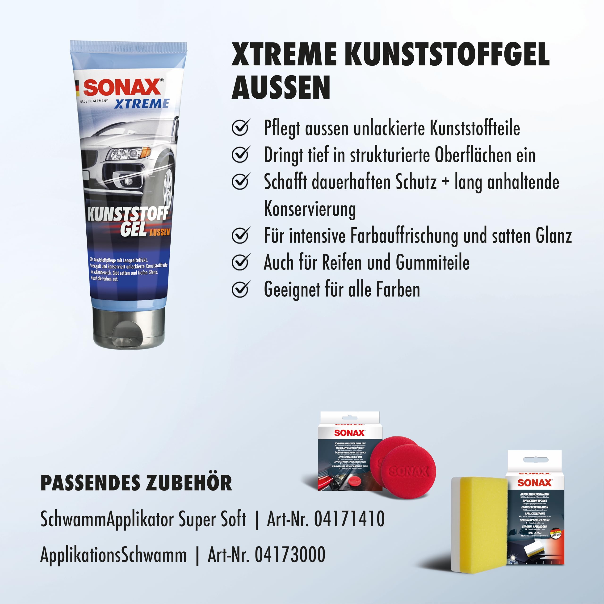 sonax-xtreme-kunststoffgel-au-en-nanopro-250-ml-kunststoffpflege-f-r-unlackierte image 3