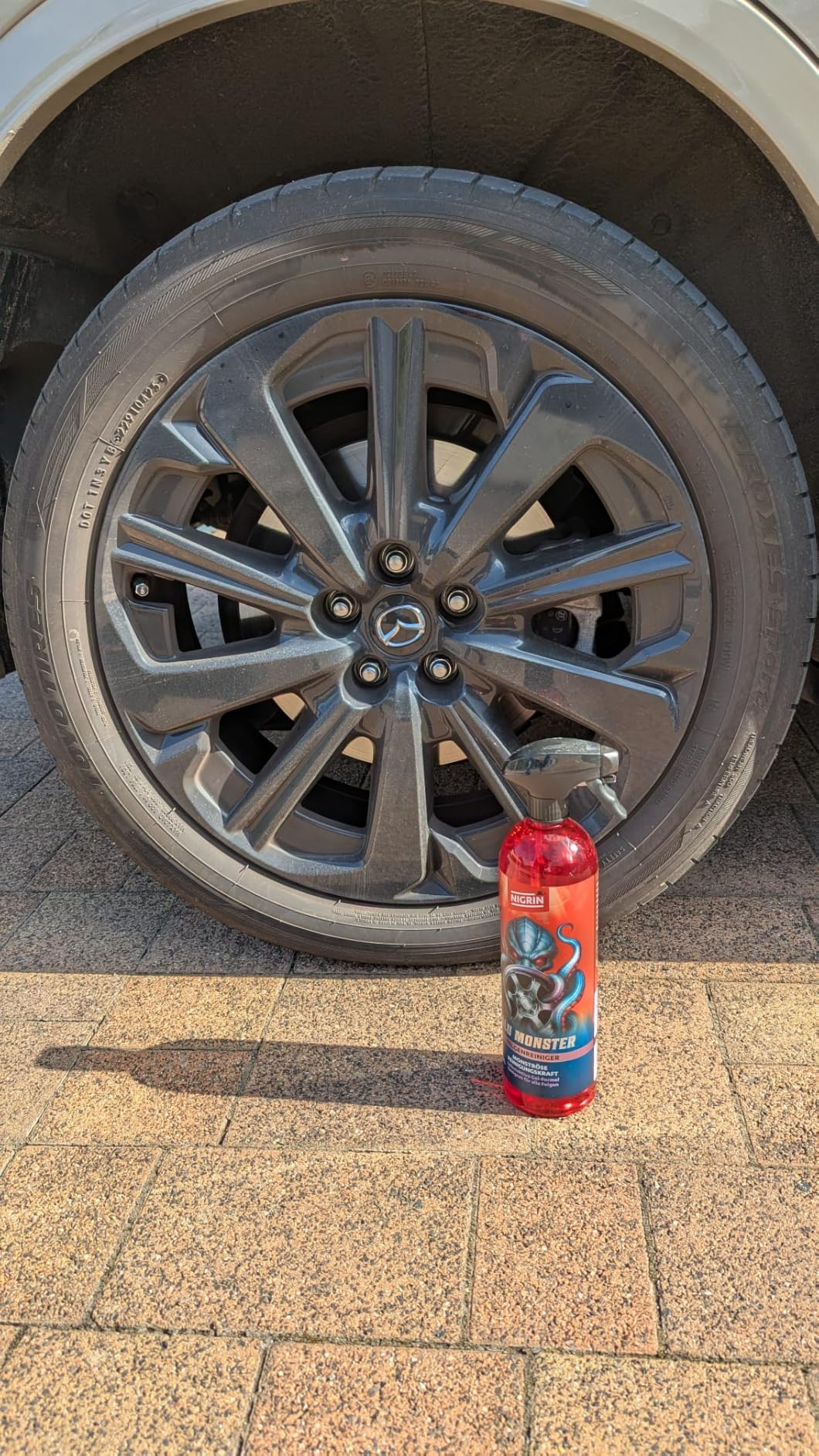 Felgen wieder silber statt braun