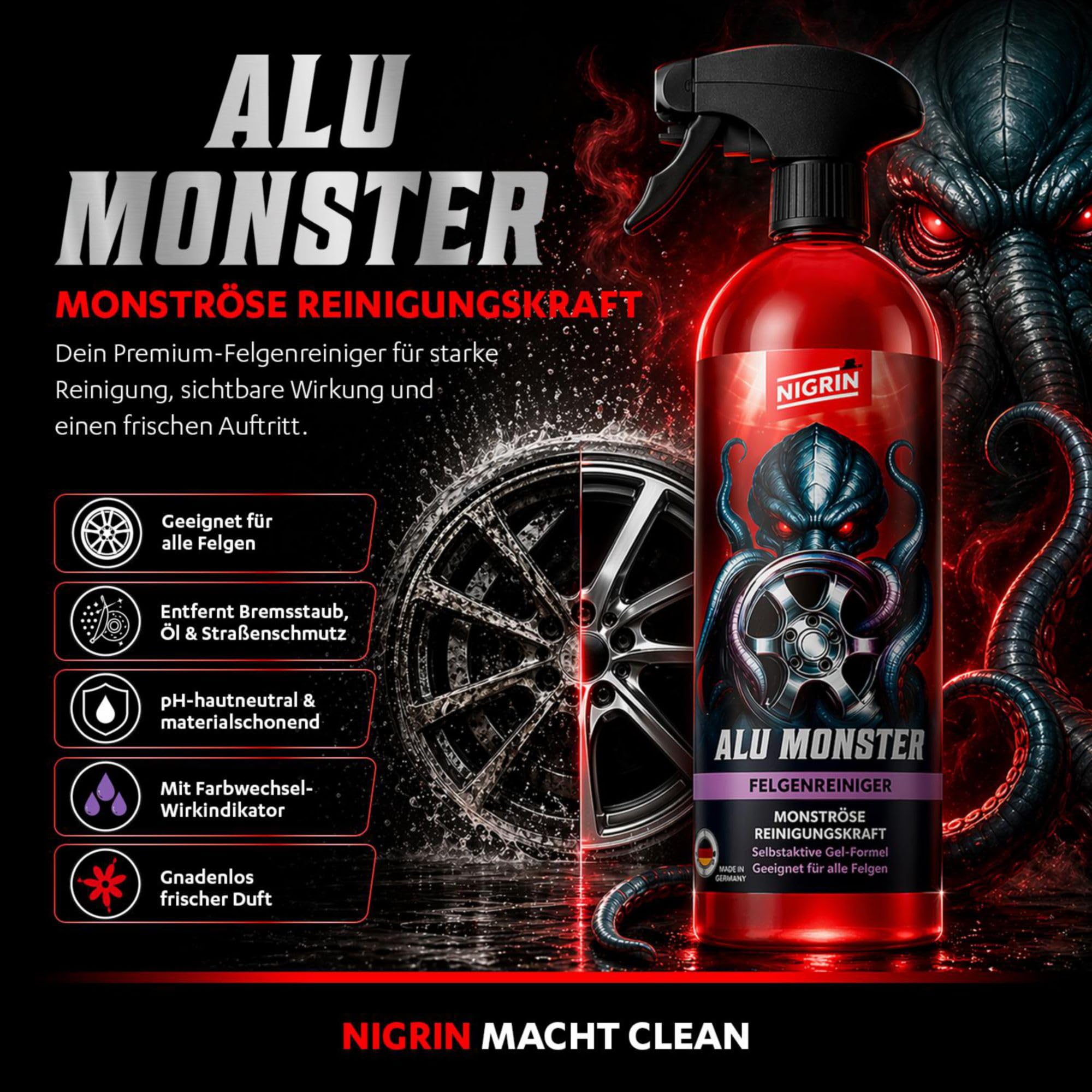 nigrin-alu-monster-felgenreiniger-1-l-s-urefrei-ph-neutral-mit-wirkindikator image 2