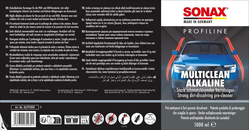 sonax-profiline-multiclean-alkaline-vorreiniger-1-liter-pkw-lkw image 2