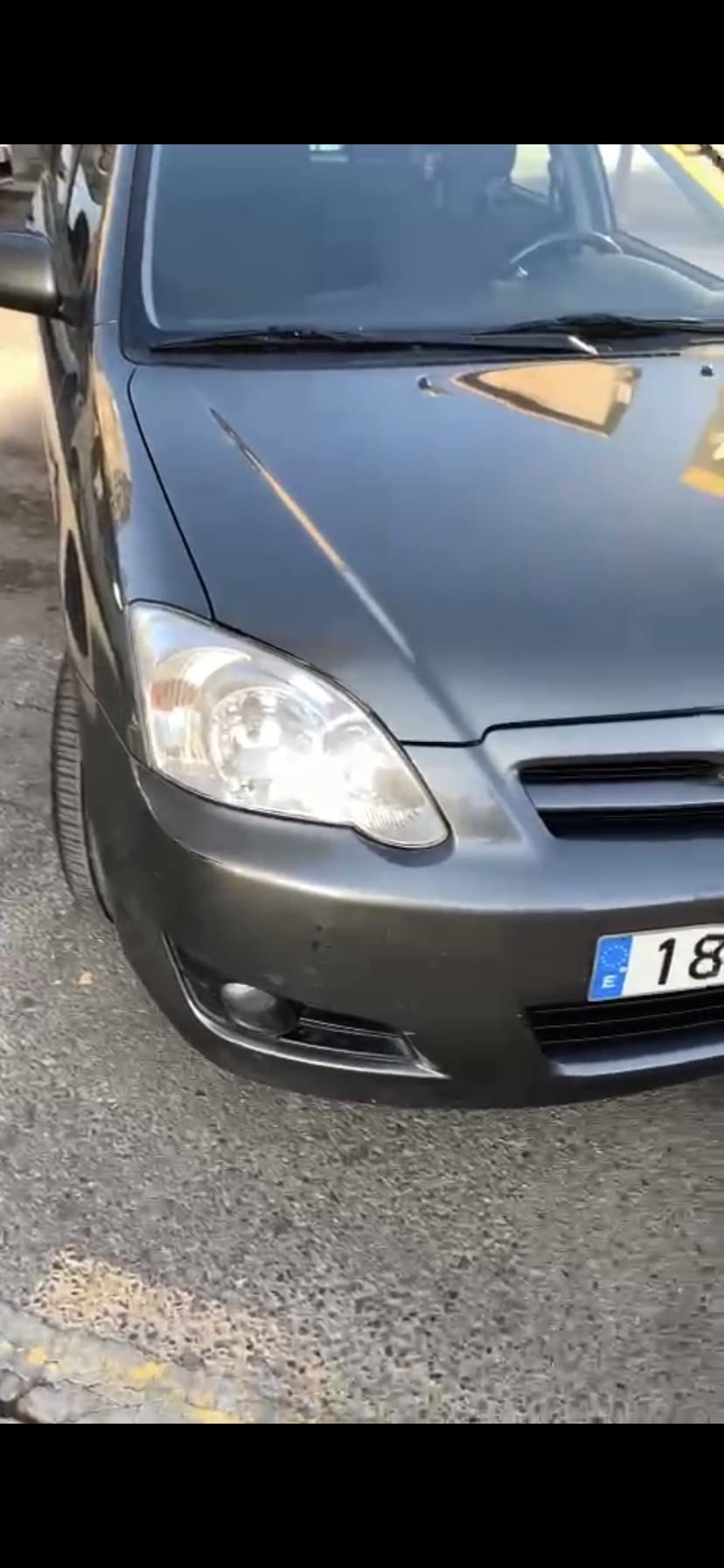 Auf heißem Lack schwierig