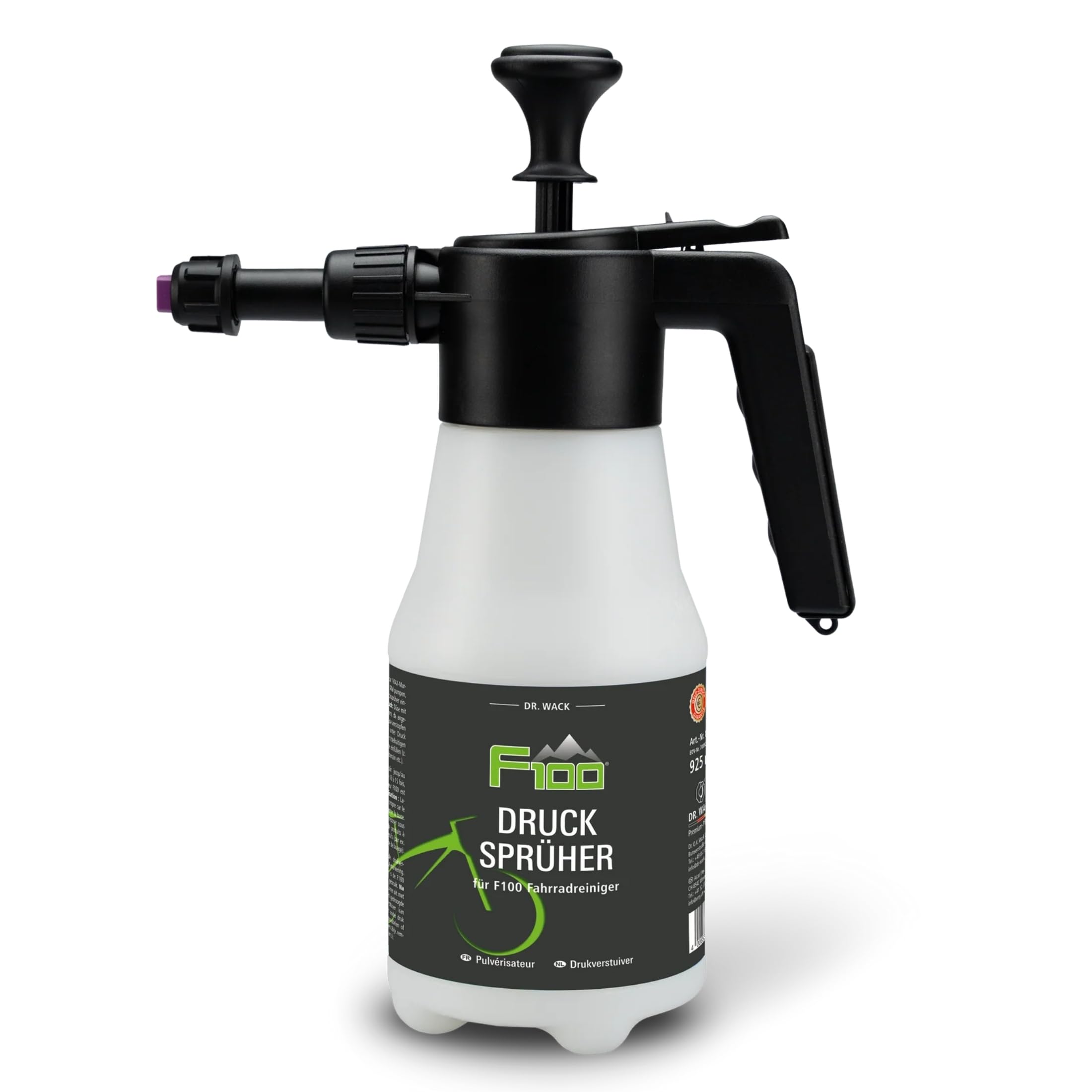 dr-wack-f100-druckspr-her-925-ml-pumpflasche-mit-drehventil image 1