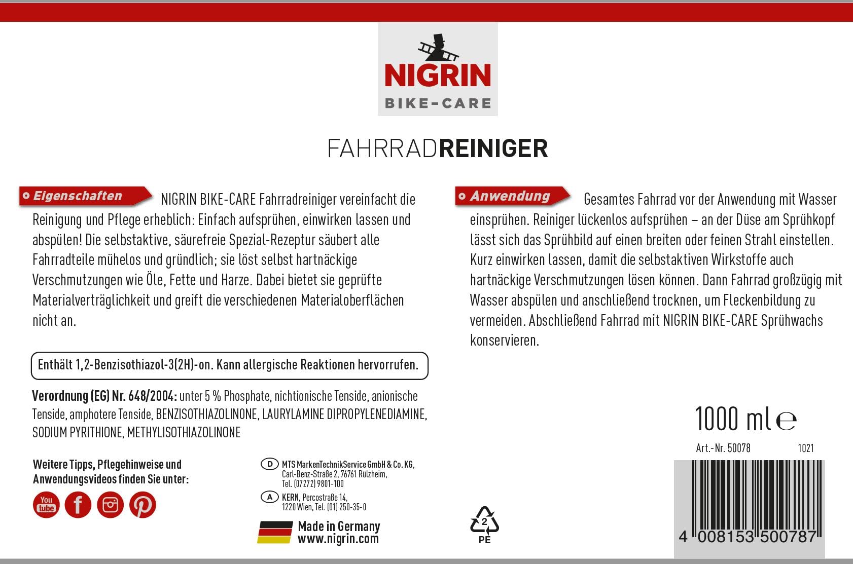 nigrin-bike-care-fahrrad-reiniger-1000-ml-spr-hflasche-selbstaktiv image 8