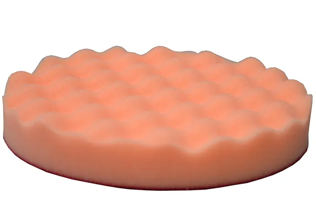 rotweiss-8450-polierschwamm-160-mm-orange-gewaffelt-hart image 1