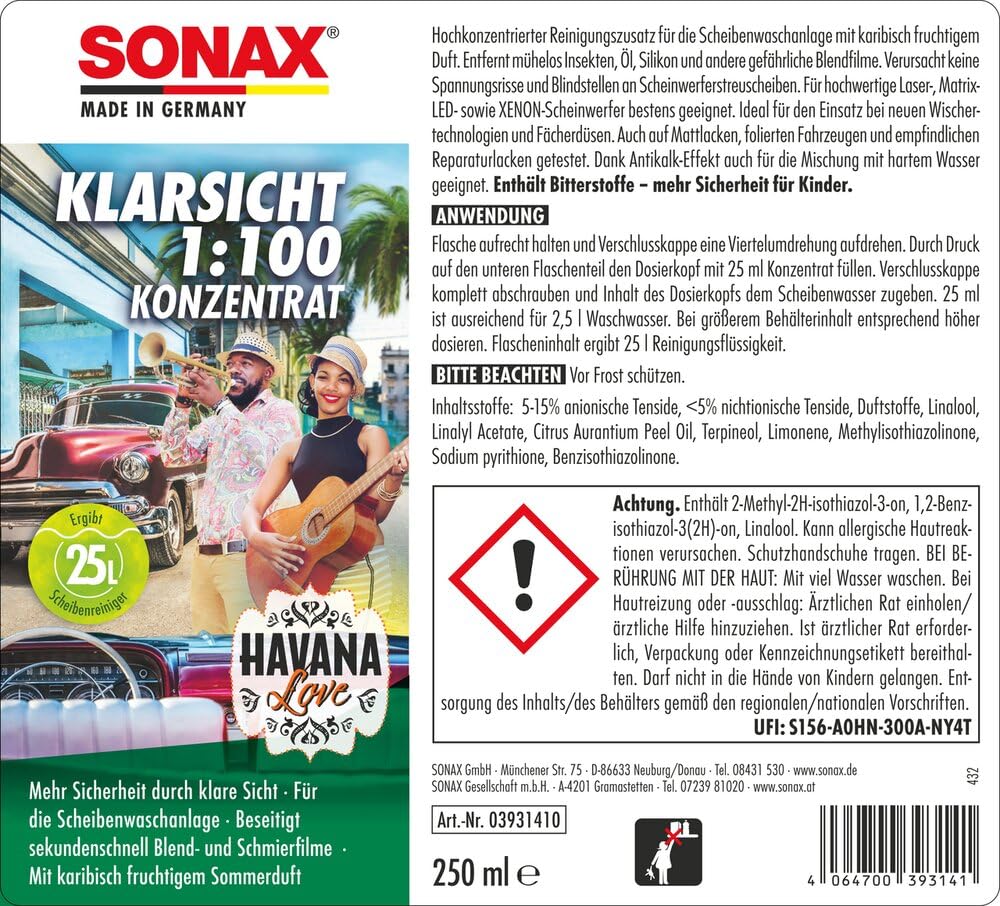 sonax-klarsicht-1-100-konzentrat-havana-love-250-ml-ergibt-25-liter image 2