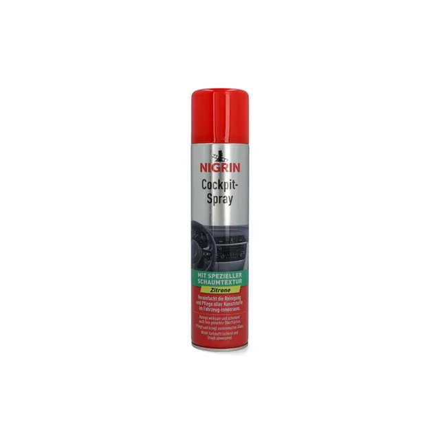 nigrin-cockpit-spray-zitrone-antistatischer-innenreiniger-400-ml image 1