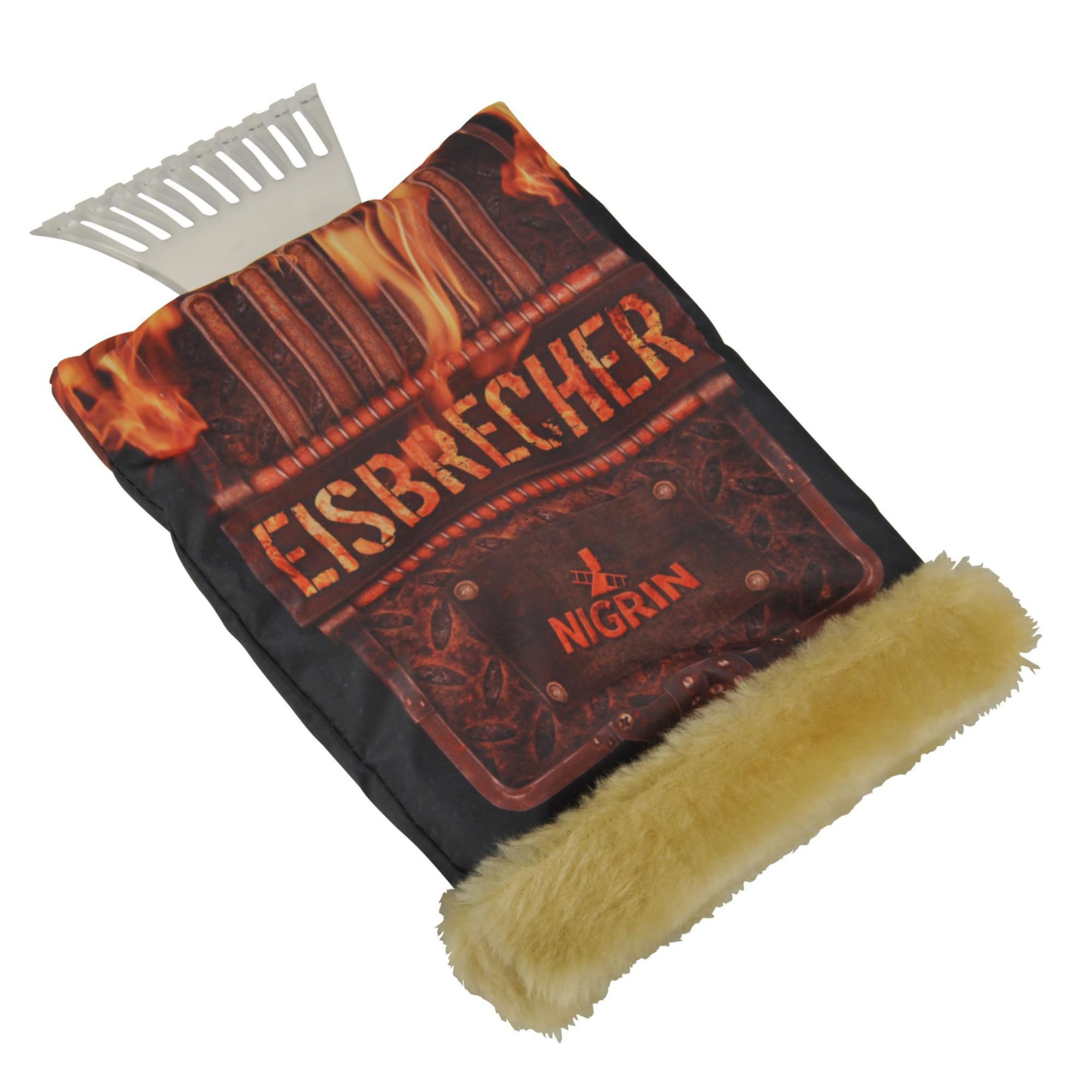 nigrin-eiskratzer-eisbrecher-mit-handschuh-100-mm-polycarbonat image 2