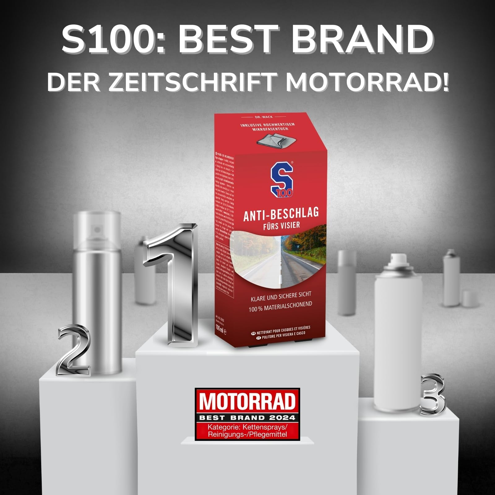 dr-wack-s100-anti-beschlag-spray-100-ml-inkl-mikrofasertuch-visier-brillen-schut image 3