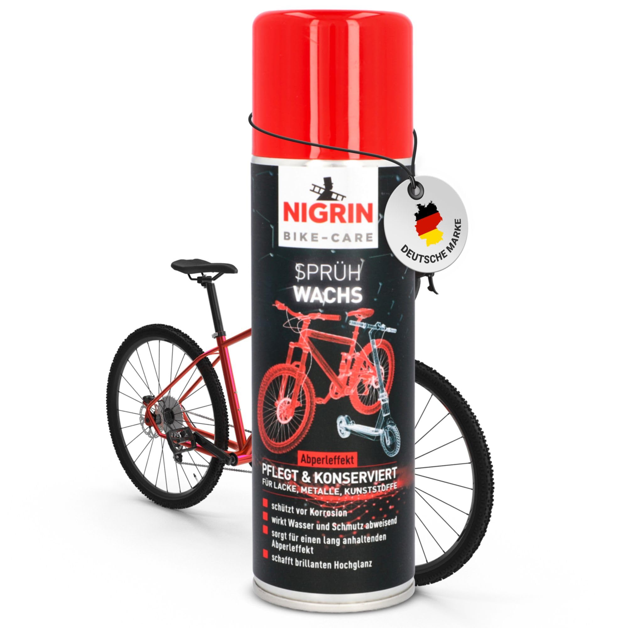 nigrin-bike-care-spr-hwachs-300-ml-hochglanz-fahrradwachs-spray image 1