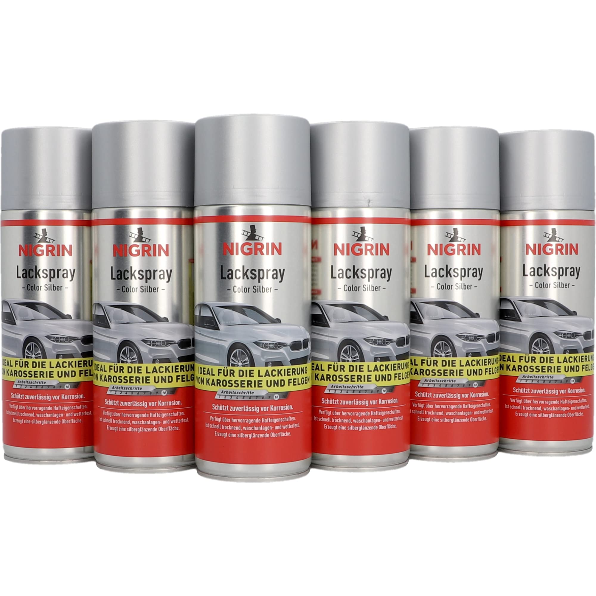 nigrin-lackspray-silber-6-x-400-ml-felgen-karosserie image 1