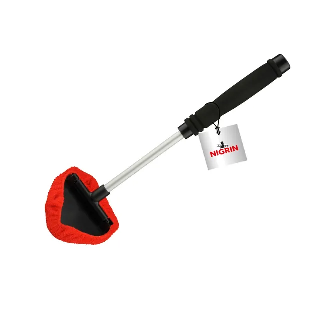 nigrin-scheiben-innenreiniger-mit-teleskop-griff-und-mikrofaserpads image 1