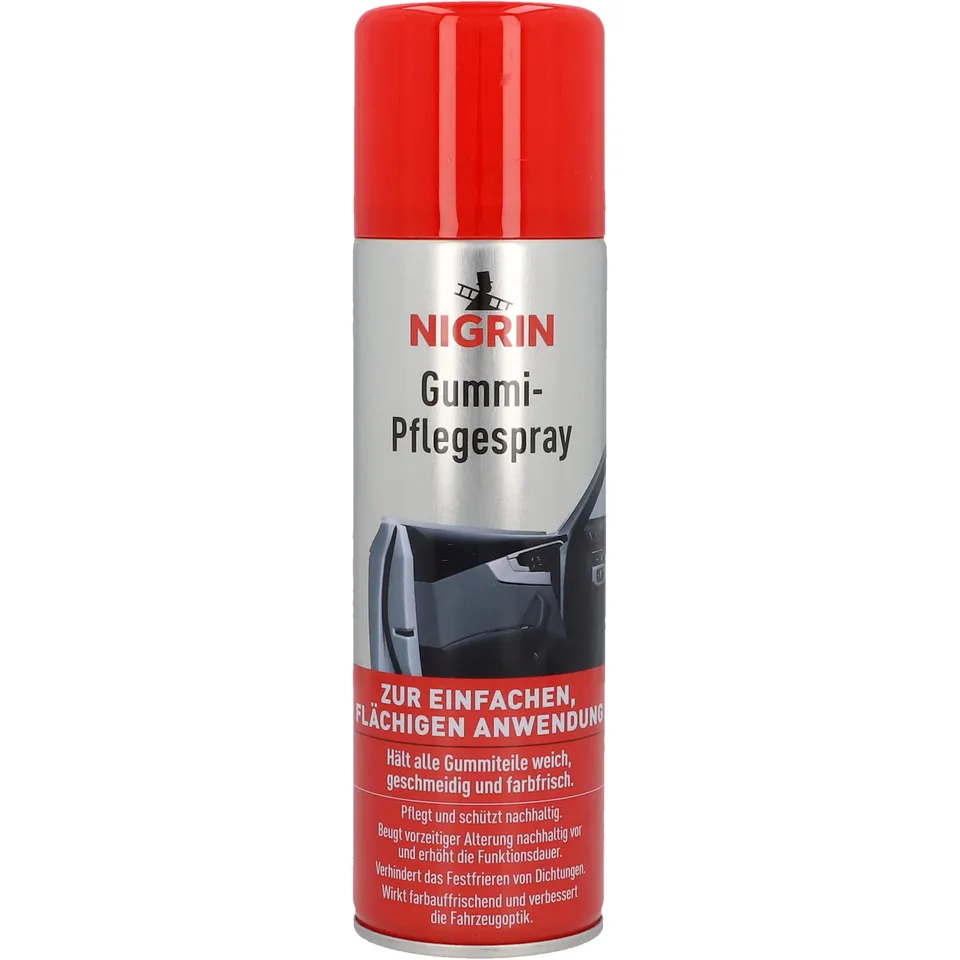 nigrin-gummipflege-spray-300-ml-schutz-und-pflege-f-r-gummidichtungen image 1