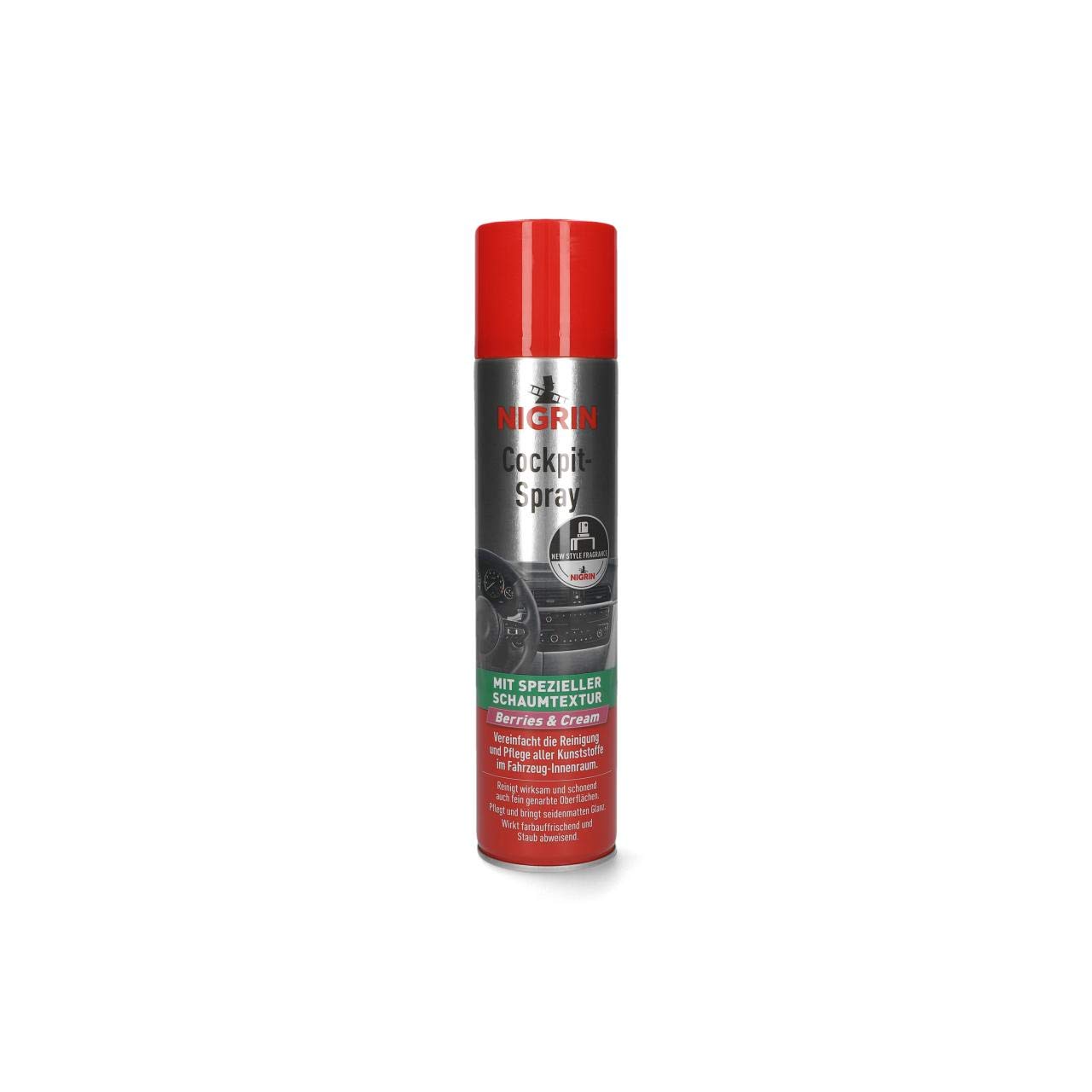 nigrin-cockpit-spray-cedar-musk-400-ml-cockpitpflege-mit-schaum-seidenmatt-finis image 8