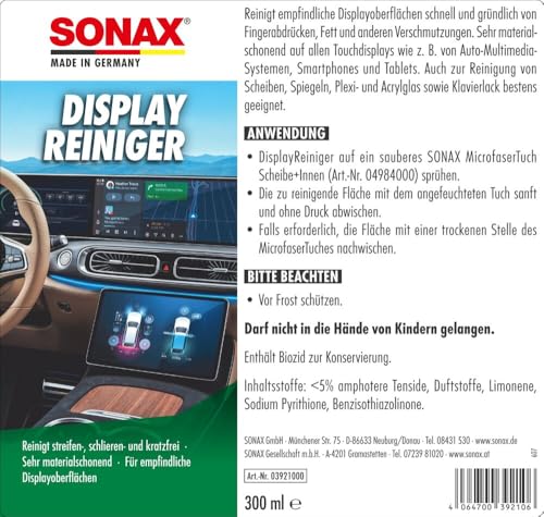 sonax-displayreiniger-300-ml-f-r-touchdisplay-glas-und-klavierlack image 8