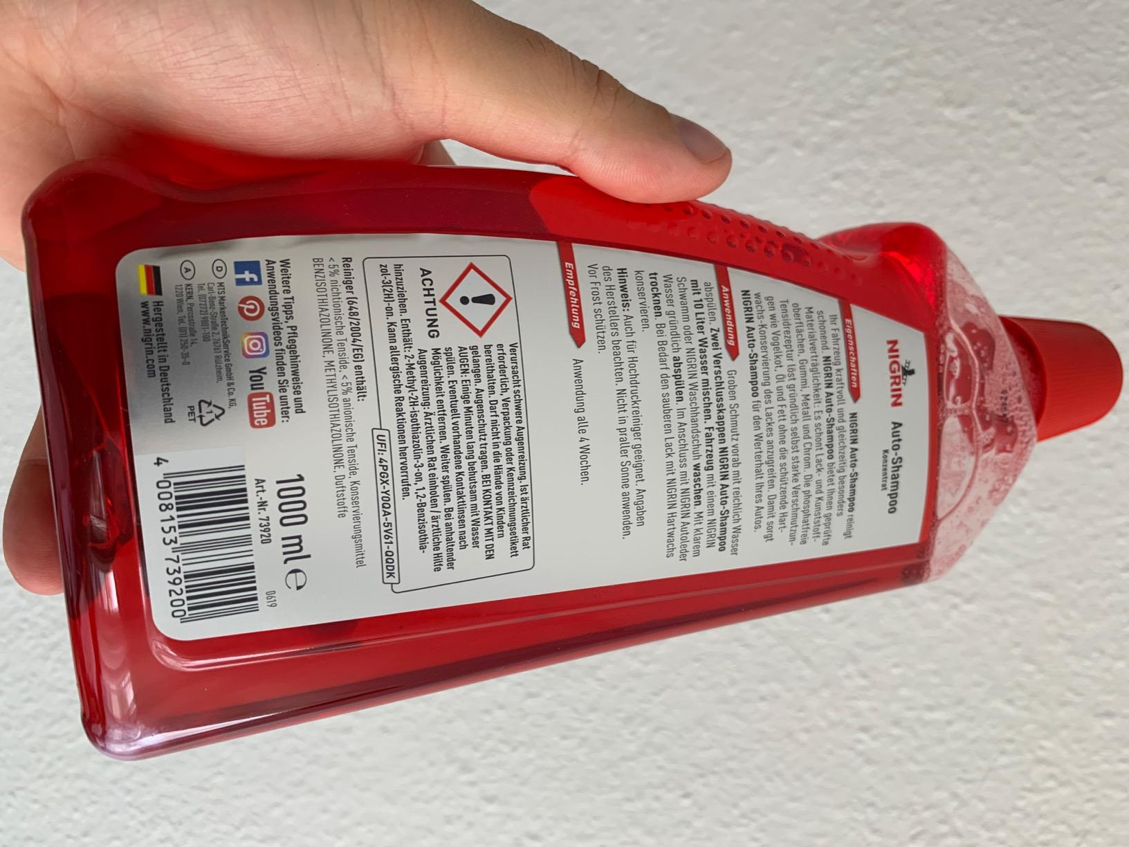 Schäumt super, duftet frisch