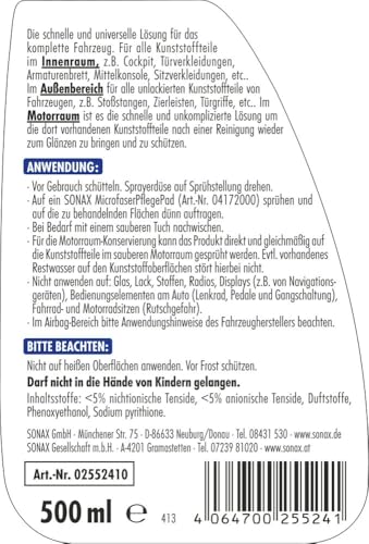 sonax-xtreme-kunststoffdetailer-innen-au-en-500-ml image 8