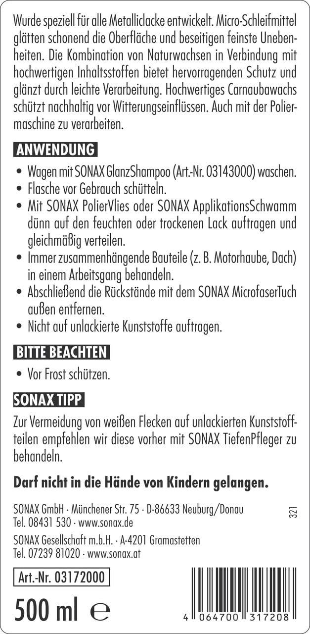 sonax-metallichochglanz-500-ml-politur-und-versiegelung-f-r-metalliclacke image 2