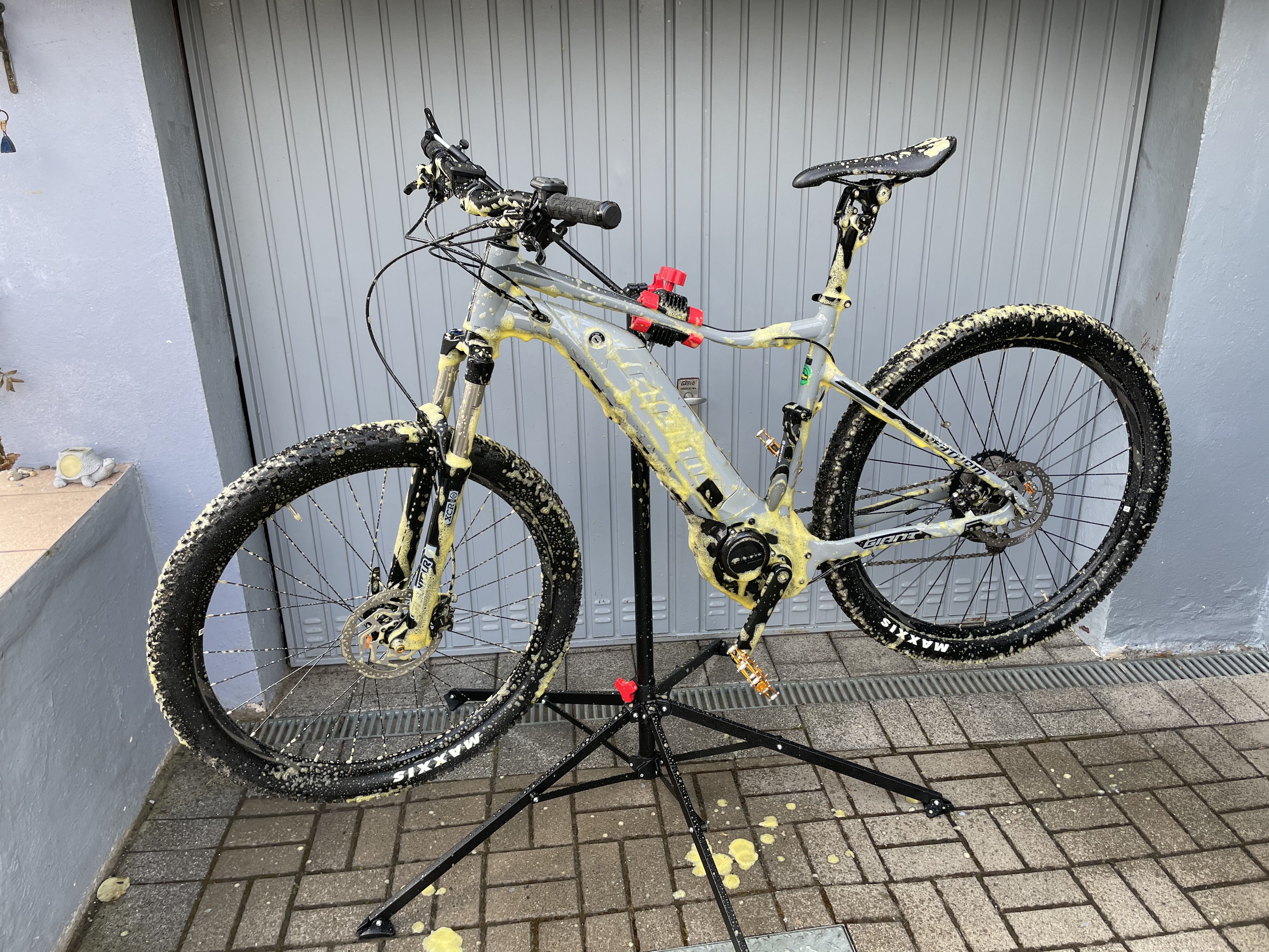 Kette endlich sauber