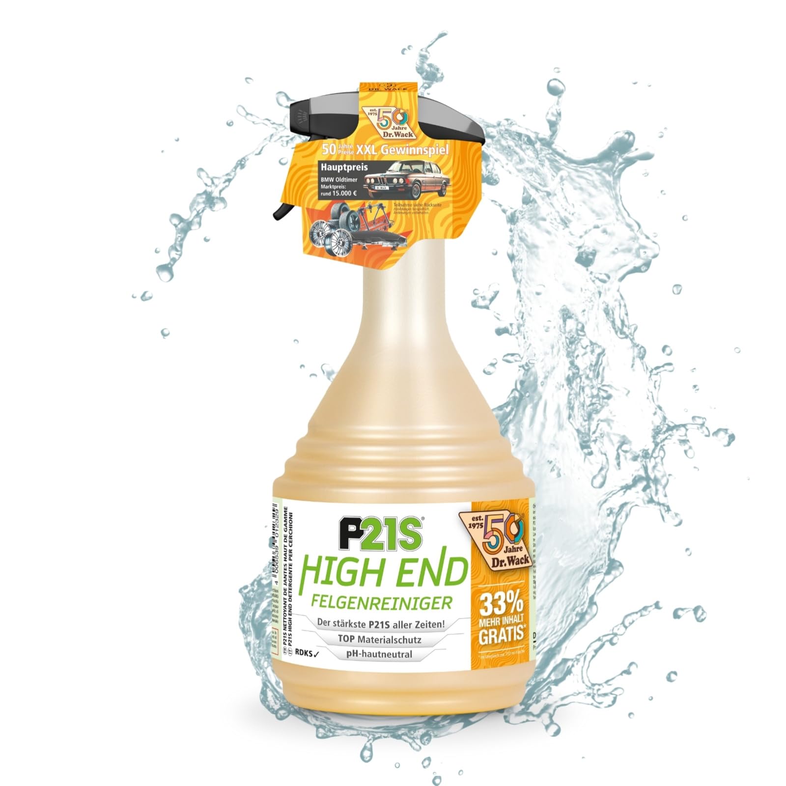 dr-wack-p21s-high-end-felgenreiniger-1000-ml-gel-mit-wirkindikator image 1