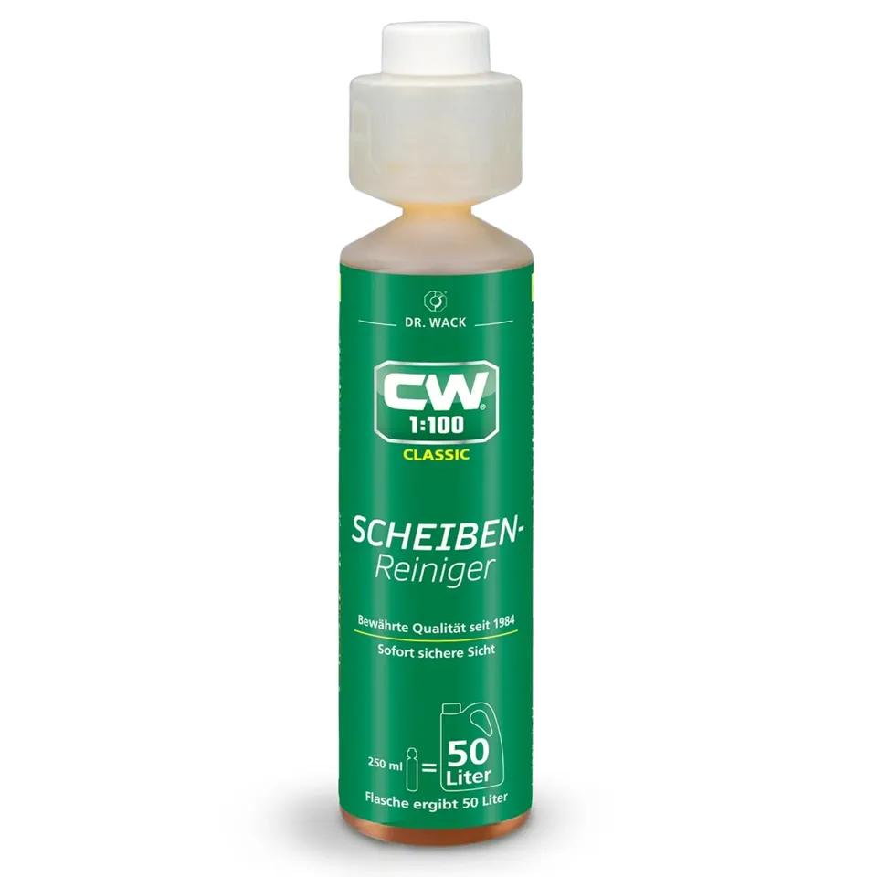 dr-wack-cw1-100-scheibenreiniger-classic-250-ml-konzentrat-ergibt-50-liter image 1