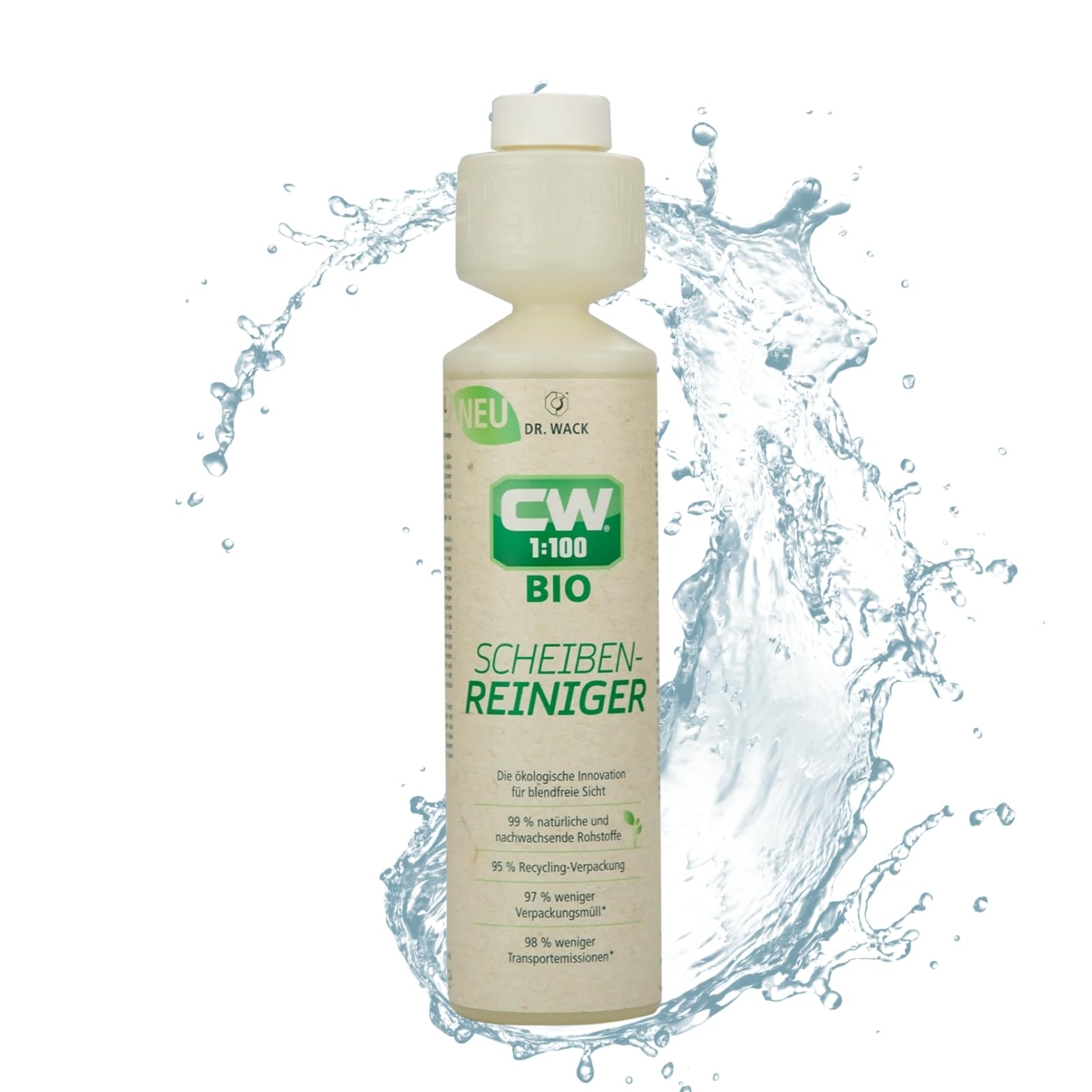 dr-wack-cw1-100-bio-scheibenreiniger-hochkonzentrat-250-ml image 1