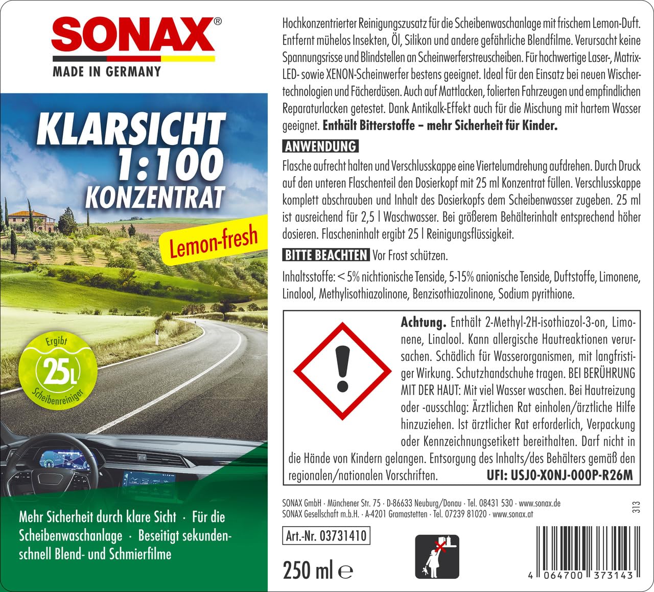 sonax-klarsicht-1-100-konzentrat-lemon-fresh-scheibenreiniger-zusatz-250-ml image 2