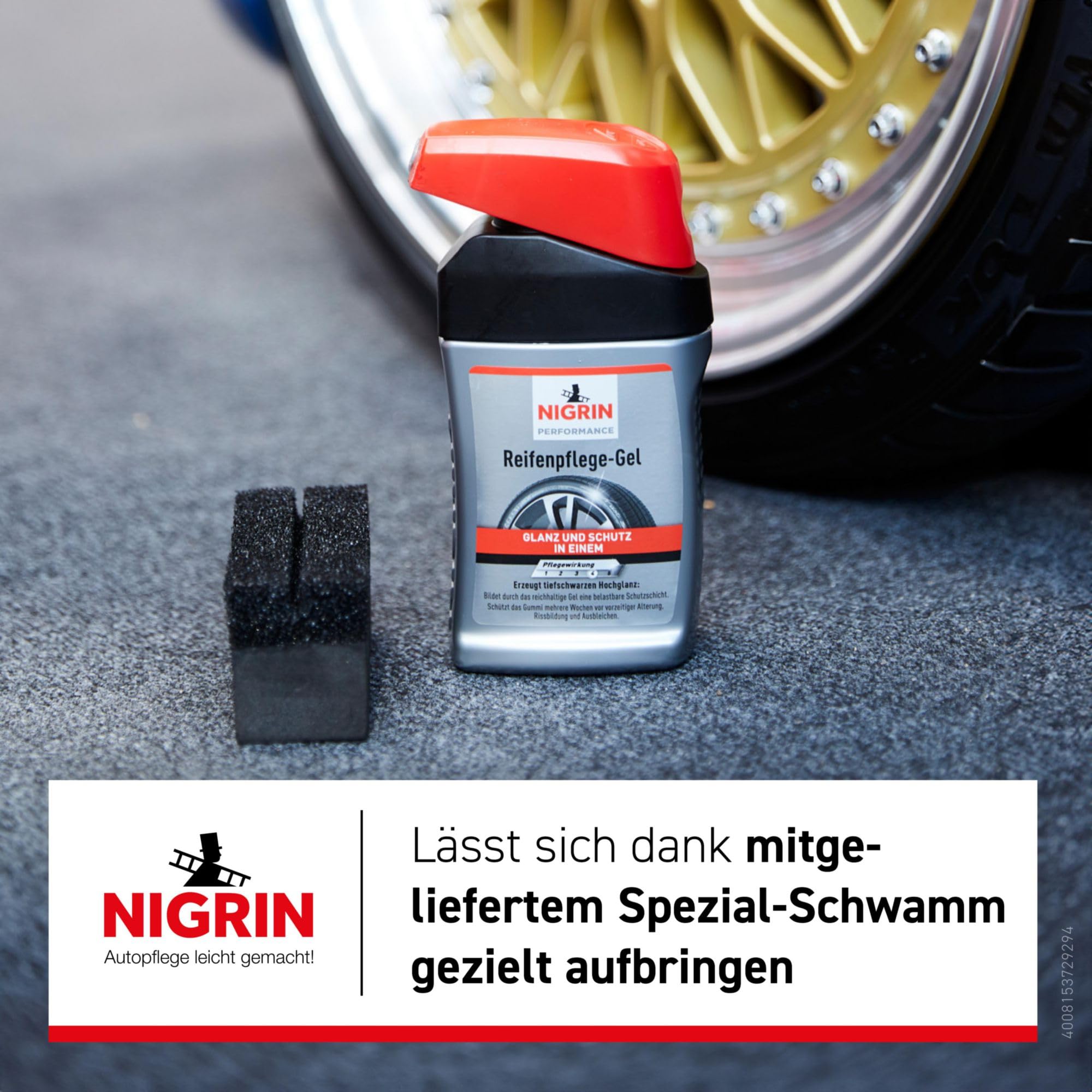 nigrin-performance-reifen-gel-mit-spezialschwamm-300-ml image 5