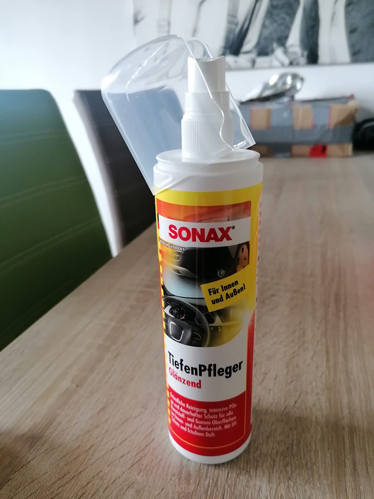 Tiefer Glanz ohne Speckschicht
