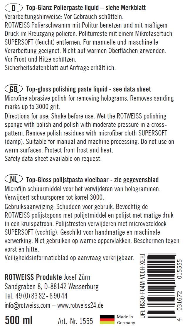 rotweiss-1555-top-glanz-polierpaste-liquid-500-ml image 2