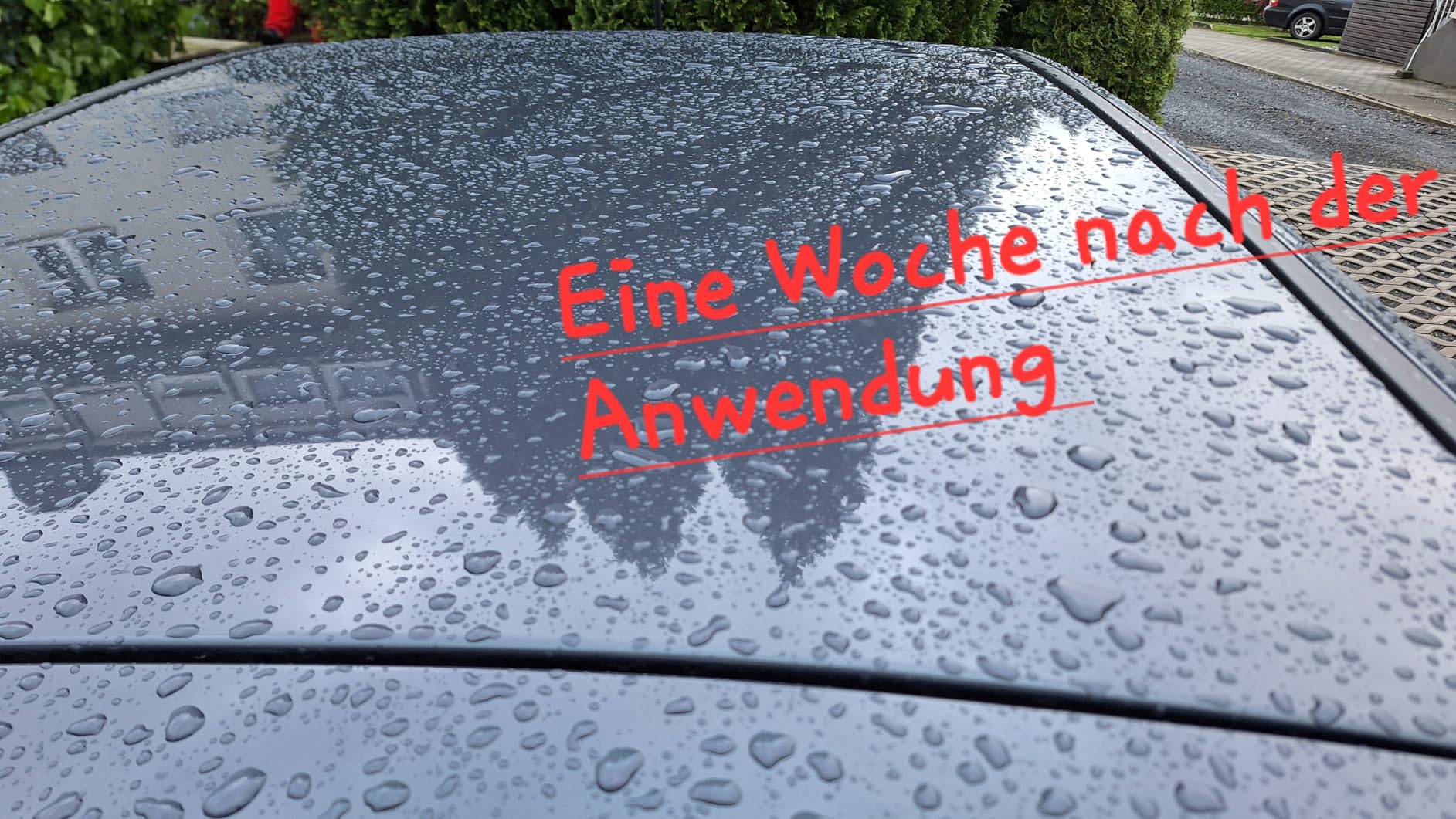 Abperleffekt wie frisch gewachst